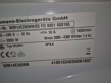 Стиральная машина Siemens 7 кг 1400 об/мин