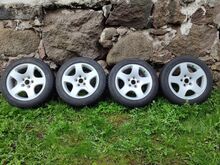Valuveljed 16" 5x112 Flat Five + rehvid 195/55