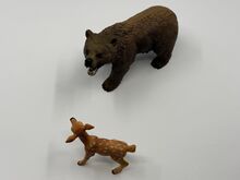 Schleich mänguloomad karu ja kitsetall