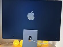 Синий iMac 24