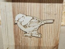 Новый скворечник ручной работы 30x13,5x27см