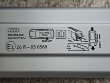 Новые оригинальные поперечины на крышу для Audi Q5 (2016-2025)
