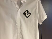 Dolce & Gabbana Gold Cotton Shirt