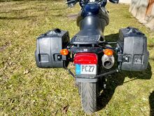 Triumph 885i / 63450 km / 61 kw. / kohvrid