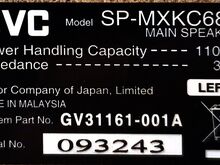 JVC muusikakeskus / Mузыкальный центр JVC.