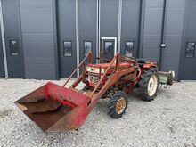 Väiketraktor Yanmar YM2210d laaduriga + frees