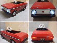 Moskvich plekist laste pedaalauto AZLK 1992