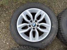 Bmw 17 дюймов оригинальные литые диски (датчика давления 