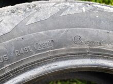 R14 naastrehvid 185/70 mustrit 8-9mm
