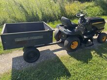 Murutraktor Partner koos käruga