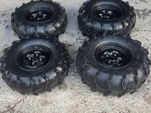 ATV Yamaha Grizzly 12" veljed ja rehvid.