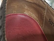 Grenson nahast brogue-kingad Vibram tallaga