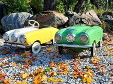 Moskvich Studebaker vana plekist pedaalauto