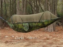 Hammock 260x140cm, kamuflaaž, Militaar roheline