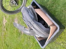 Enduro raam + plastikud