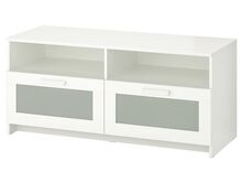 IKEA BRIMNES telerialus (valge)