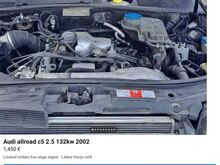 Audi A6 C5 2.5 120 kw mootor
