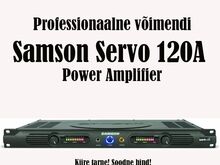 Samson Servo 120a võimendi,  UUS!