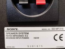 Kõlarid Sony SS-MF 315