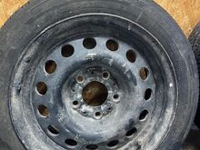 5x120 R15 лёгкие алюминиевые диски с шинами Barum