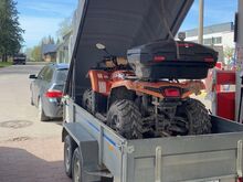 Respo kaheteljeline haagis