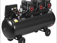 Õlivaba kompressor 200L 3x2200W+ separaator KD4084