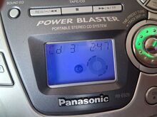 Panasonic RX-ES29 raadio-kassett-MP3 CD-mängija
