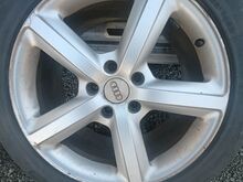 20" 5x130 Audi Q7 originaalveljed rehvidega