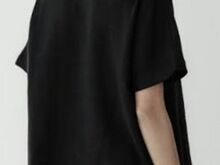 Блузка, черная, XL-XXL