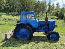MTZ 80 Belarus traktor saha ja kühvliga
