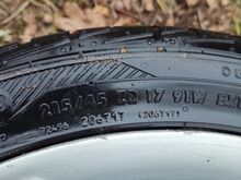 Mazda orig valuveljed 17" 5x114,3 + rehvid 215/45