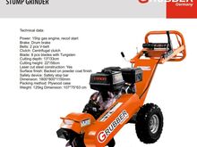 Kännufrees GRUBBER 15 hj