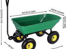 Aiakäru / transpordikäru 400kg / 300kg