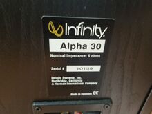 Infinity ALPHA 30 100W 2-Way Floor Standing Speake