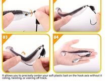 Offset konksud Swimbait Bladed 10tk