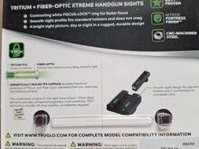 TruGlo - TFX triitiumkiudoptiline sihik