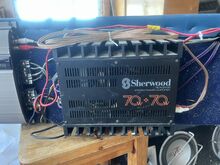 Pioneer и Sherwood усилители и колонки