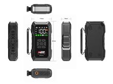 Käivitusabi/akupank/kompressor/LED (4in1) 12000mAh