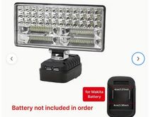 AKULAMP/TÖÖTULI, MAKITA 18V AKUDELE SOBIV