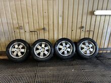 Audi Q7 литые диски + шипованные шины