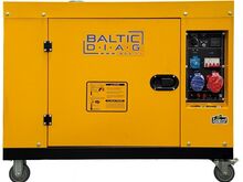Mobiilne diiselgeneraator BD12500SE, 9,5 kW
