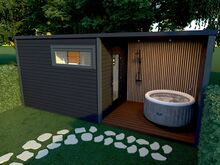 Saun / saunamaja / aiamaja Yarden Summer Sauna