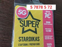 UUS avamata stardipakett (kõnekaart) 5787 8572