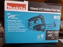 Аккумуляторная пила Makita 11,5 см + зарядное устройство + а�