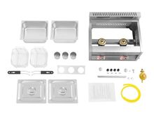 GAASIFRITÜÜR 2*6L, 50–380°C, uus!