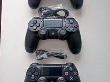 3x PS4 originaal must juhtmevaba pult