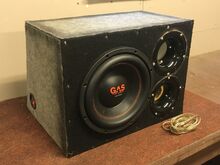 SUBWOOFER GAS ALPHA 10D2 10'' 350W 2+2 OHM