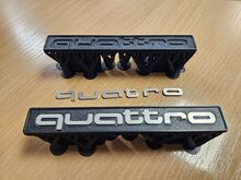 Audi 100 200 C3 Quattro embleem võre külge