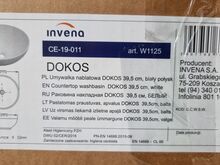 Vannitoa lauapealne valamu Invena Dokos