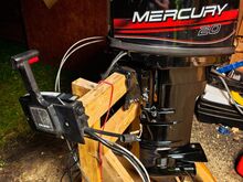 Mercury 20hp 2takti.